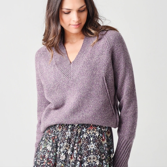 Zadig & Voltaire Womens Taylor 100% Cashmere V Neck Sweater. Small. EUC. - Picture 12 of 13